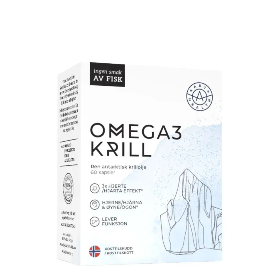 OMEGA3 KRILL, KOLIN & ASTAXANTHIN Aarja Health®