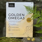 GOLDEN OMEGA3 FISKEOLJE, VIT A, E, D Aarja Health Norge