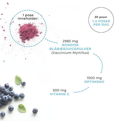 OPTIMSM®, C VITAMIN & BLÅBÆR Aarja Health