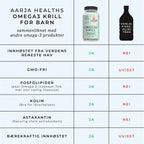 MULTI OMEGA-3 BARN, VIT A, C, D & E Aarja Health