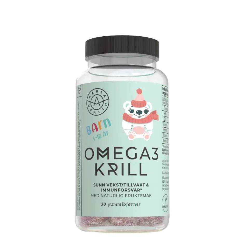 MULTI OMEGA-3 BARN, VIT A, C, D & E Aarja Health