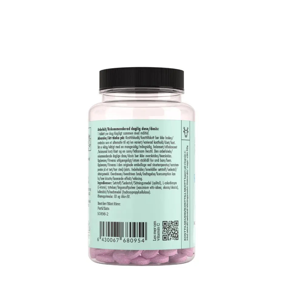 VITAMIN C & TYTTEBÆR FOR BARN Aarjahealth