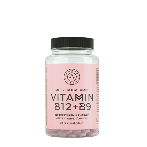 NATURLIG B12, B9 (FOLAT) OG TYTTEBÆR Aarja Health