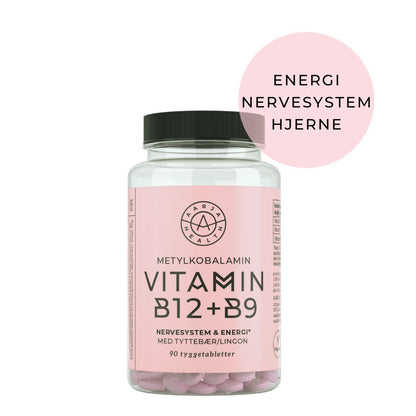 NATURLIG B12, FOLAT & TYTTEBÆR Aarja Health