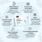 OPTIMSM®, C VITAMIN & BLÅBÆR Aarja Health