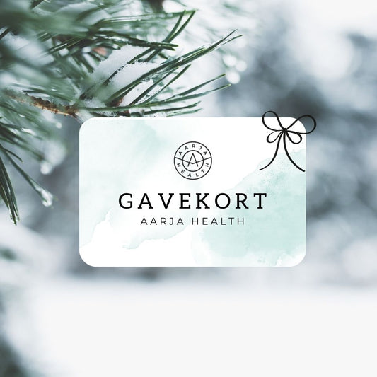 DIGITALT GAVEKORT Aarja Health Norway